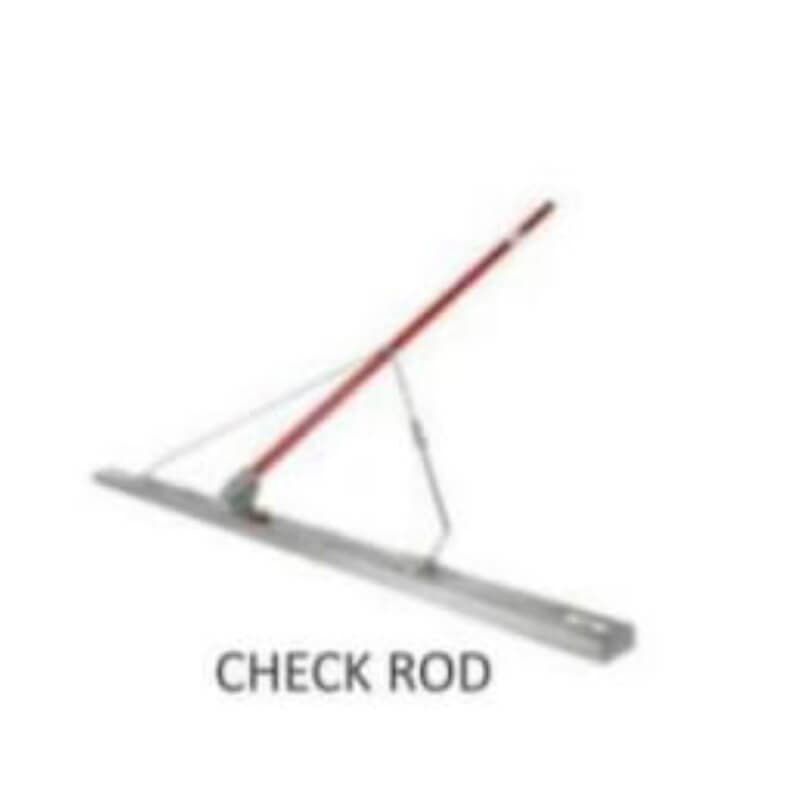 Hand Screeds Model-Check Rod